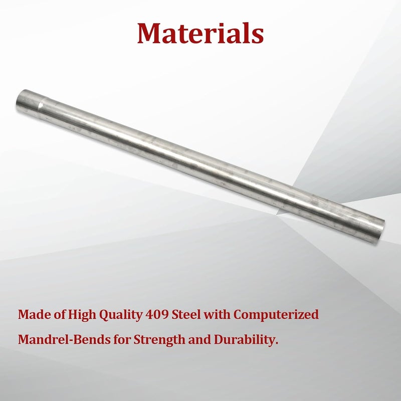 BIGREAT 409 Steel 3'' Inch OD Straight Exhaust Pipe Mandrel Tubing Pipe 48" / 4 Ft Long Custom Fitment For Exhaust System - Image 5